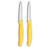 Victorinox Swiss Classic Juego de Cuchillos de Cocina, 2 Piezas, Amarillo