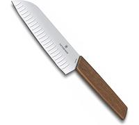 Victorinox Cuchillo santoku Swiss Modern 17 cm Marrón