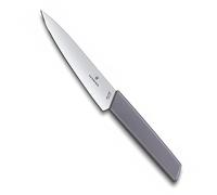 Victorinox Swiss Modern Cuchillo de oficina moderno con filo recto, color lavanda-lila, plástico, 15 cm