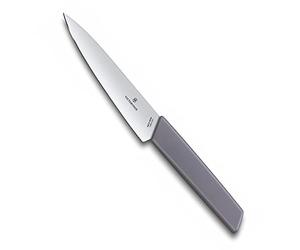 Victorinox Swiss Modern Cuchillo de oficina moderno con filo recto, color lavanda-lila, plástico, 15 cm