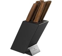 Victorinox Swiss Modern Set de cuchillos con bloque de madera de haya, 6 piezas