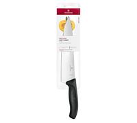 Victorinox Swissclassic Cuchillo para Trinchar, 25 cm, Negro, en Blíster