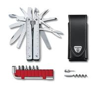 Victorinox Navaja multiusos Swisstool X Plus suiza con funda de cuero