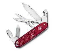 Victorinox Synergy X Alox Navaja Suiza Multiusos, 9 Funciones y Tijeras | Multiherramienta de acero inoxidable con clip para uso diario, trabajo y outdoor. Medidas 9,3 x 2,3 cm. Swiss Made