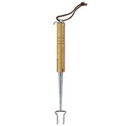 Victorinox Tenedor para Barbacoa, Accesorio de Acero Inoxidable, Beige | Horquilla extensible hasta 65.4 cm para asar salchichas y verduras de forma segura en camping y parrilladas.