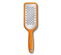 Victorinox Utensilios de cocina, rallador de cocina profesional, filo fino, extra afilado, mango de plástico robusto, naranja
