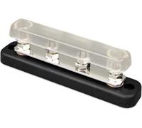 Victron Energy Barra colectora 150 A 4 polos 70 VDC con cubierta plateado