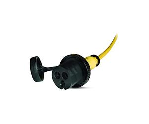 Victron Energy Enchufe 32 A/250 Vac (2p/3w) para entrada de corriente de 32 A.