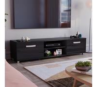 Vida Designs Aparadores y aparadores de Madera y MDF, Color Negro, estándar