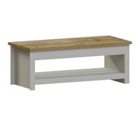 Vida Designs Arlington - Mesa de café con 1 Estante de Almacenamiento MDF para Sala de Estar, Muebles Modernos (Gris)