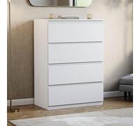 Vida Designs Cajonera Denver (Blanco, 4 cajones)