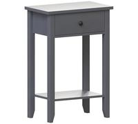 Vida Designs Windsor - Mesa Consola con Estante Inferior, Sala de Estar, Mueble de Pasillo (1 cajón, Gris)