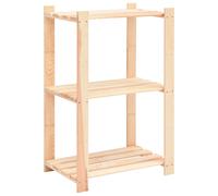 vidaXL 1/2/3/5/10x Madera de Pino Maciza Estanter