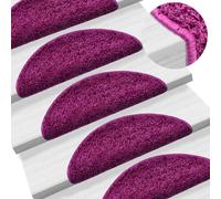 vidaXL 10x Alfombrillas de Escalera Estera Peldaños Antideslizante Color Marrón, Morado, y mas