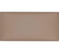 vidaXL, 12 paneles decorativos para pared, 60 x 30 cm, color cappuccino, tela