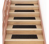 vidaXL 15x Alfombrilla Autoadhesiva Escalera 76x20 cm Protector Color Antracita, Azul, Crema y mas