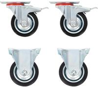 vidaXL, 16 unidades, rodillos de 75 mm