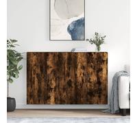 vidaXL: 2 armarios de pared, material de madera en color roble ahumado
