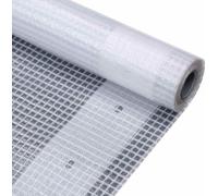 vidaXL, 2 fundas de protección de malla, 260 g/m², 2 x 15 metros, color blanco