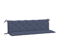 vidaXL: 2 fundas para banco de jardín, color azul marino, 180x50x7 cm, tejido Oxford