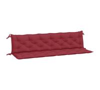 vidaXL: 2 fundas para banco de jardín, color burdeos, 200x50x7 cm, tejido Oxford