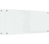 vidaXL: 2 paneles protectores para cocina, transparentes, de 110 x 50 cm, fabricados en vidrio templado