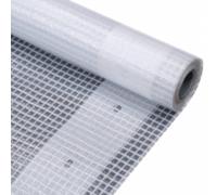 vidaXL 2 piezas Lona impermeable 260 g/m² blanca de plástico para invernadero multitamaño 2 x 10 m