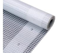 vidaXL Lonas de leno 2 unidades 260 g/m² 3x10 m blanca