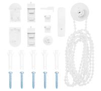 vidaXL 20 piezas de herrajes para persianas enrollables de 25 mm