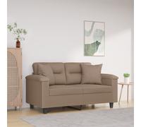 vidaXL 2x Cojines Decorativos Tela Microfibra Almohada para Sofá Hogar Color Beige, Crema, Gris claro y mas