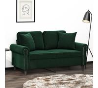 vidaXL 2x Cojines Decorativos Terciopelo Almohada Sofá Dormitorio Color Amarillo, Azul, Crema y mas