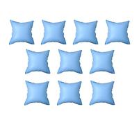 vidaXL 2X Cojines Hinchables para Cubiertas de Piscinas Inflable Exterior Accesorio Aire Libre Flotante Acampar Viaje Nadar Playa Almohadas PVC