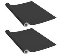 vidaXL 2x Láminas Autoadhesivas Muebles PVC Celeste Película Adhesiva Color Azul celeste, Blanco, Gris y mas
