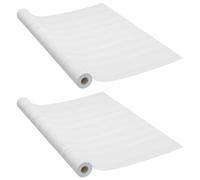 vidaXL 2x Láminas Autoadhesivas Puertas PVC Ahorn Película Adhesiva Cubierta Color ahorn, Madera blanca, Roble y mas