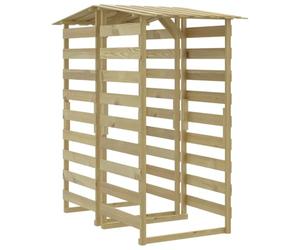 vidaXL 2X Madera Pino Impregnada Pérgolas con Techo Jardín Patio Terraza Exterior Entrada Paso Porche Camino Cenador Puertas 100x90x200 cm
