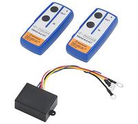 vidaXL 2X Mandos Distancia Cabrestante Kit Control Remoto Inalámbrico 12 V Receptor Sistemas Tracción Elevación Cargas Coches Barcos Remolques Motos