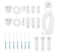 vidaXL 30 piezas de herrajes para persianas enrollables de 18 mm