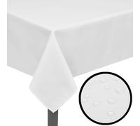 vidaXL 5 manteles blancos 190 x 130 cm