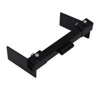 vidaXL Adaptador quitanieves para cortacésped negro