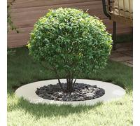 vidaXL adecuado para Anillo de Árbol Plano Ø50 / 80 cm Acero