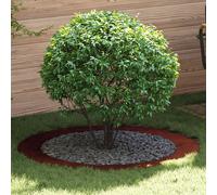 vidaXL adecuado para Anillo de Árbol Plano Oxidado Ø90/120 cm