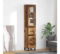 vidaXL Alacena Madera Vieja 34,5 x 34 x 180 cm Madera de ingeniería