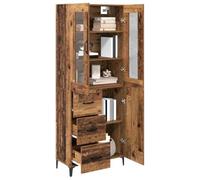 vidaXL Alacena Madera Vieja 69,5 x 34 x 180 cm Madera de ingeniería