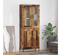 vidaXL Alacena Madera Vieja 69,5 x 34 x 180 cm Madera de ingeniería