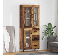 vidaXL Alacena Madera Vieja 69,5 x 34 x 180 cm Madera de ingeniería