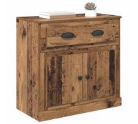 vidaXL Alacena Madera Vieja 70 x 35,5 x 67,5 cm Madera contrachapada, Elegante aparador, Mueble Rectangular, diseño Moderno, Gran Espacio, cajones Resistentes, práctico para la Sala