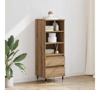 vidaXL Alacena Roble artesanal 40 x 36 x 110 cm Madera contrachapada