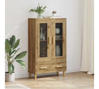 vidaXL Alacena Roble artesanal 70 x 31 x 115 cm Madera contrachapada