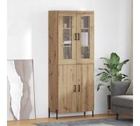 vidaXL Alacena Roble artisan 69,5 x 34 x 180 cm Madera de ingeniería