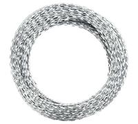 vidaXL Alambre de espino concertina helicoidal acero galvanizado 100 m